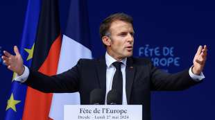 emmanuel macron a dresda