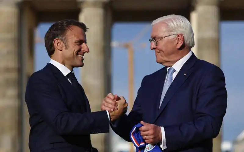 emmanuel macron   frank walter steinmeier   1