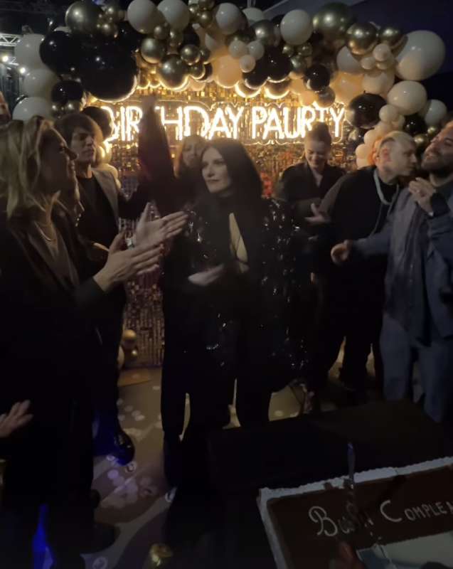 festa di compleanno di laura pausini 9