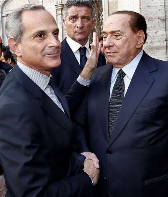 FRANCESCO GIRO SILVIO BERLUSCONI