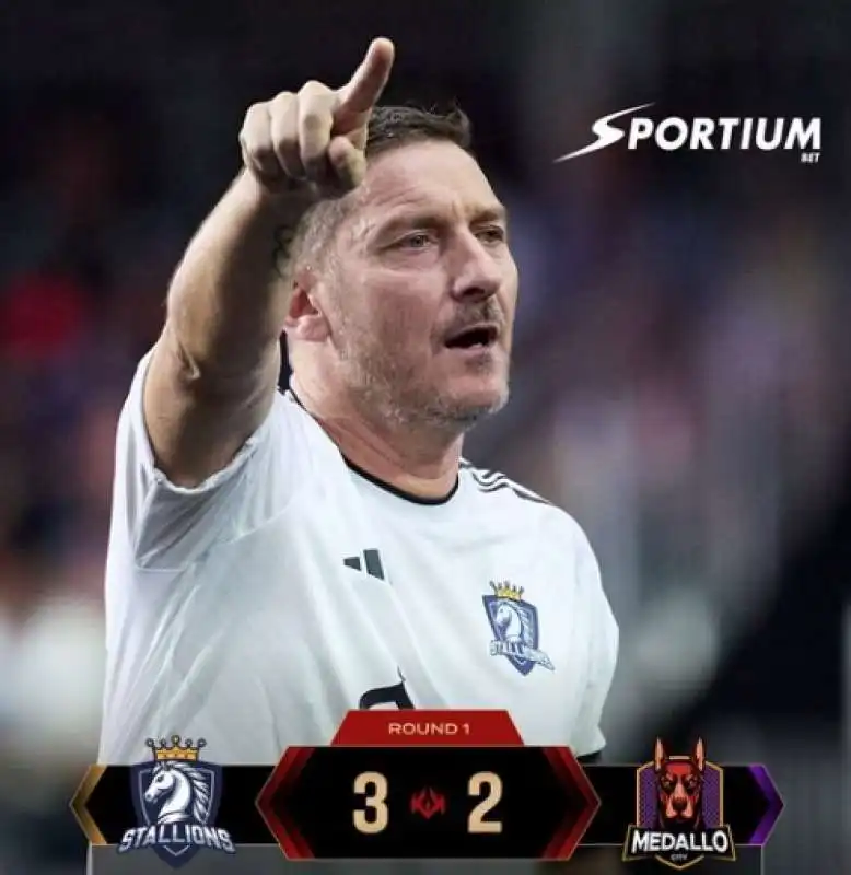 francesco totti Kings League   