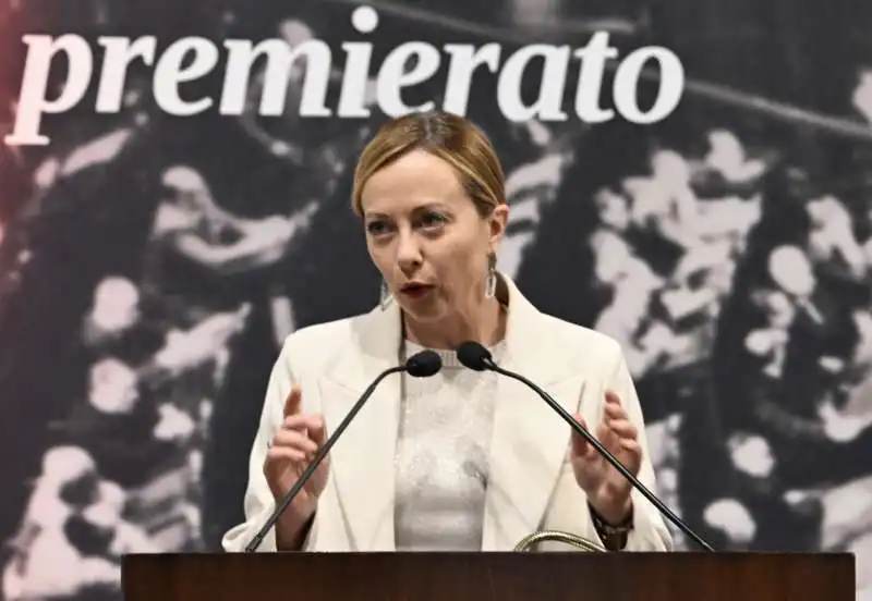 giorgia meloni al convegno sul premierato   1