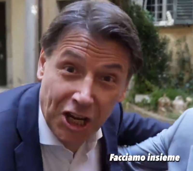 giuseppe conte nello spot di carolina morace 2