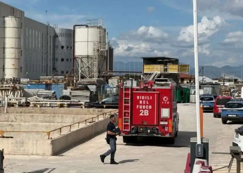 INCIDENTE NEL CANTIERE DELLA METROPOLITANA CAPODICHINO DI NAPOLI