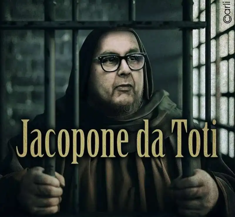 JACOPONE DA TOTI - MEME BY EMILIANO CARLI 