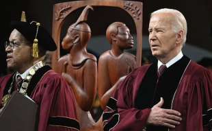 JOE BIDEN AL Morehouse College DI ATLANTA, IN GEORGIA