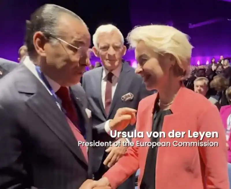 kamel ghibri incontra ursula von der leyen in polonia 