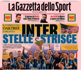 la gazzetta dello sport di lunedi 20 maggio 2024