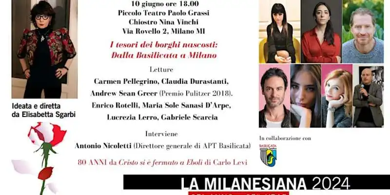 la milanesiana 2024 locandina ELISABETTA SGARBI