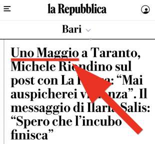 la repubblica, uno maggio