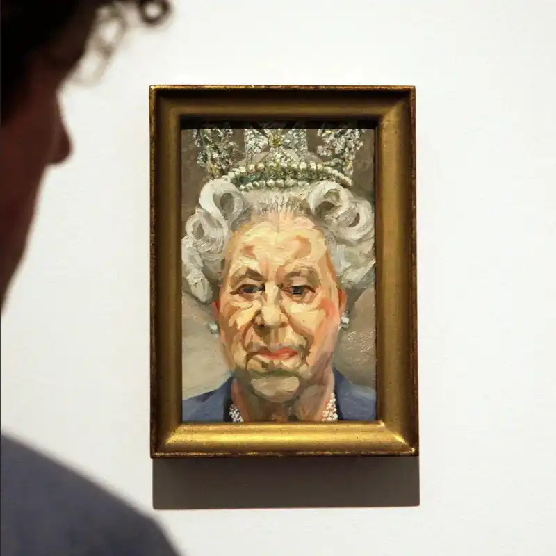 lucien freud ritratto della regina elisabetta (1)