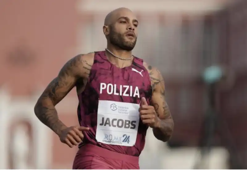 marcell jacobs stadio dei marmi roma