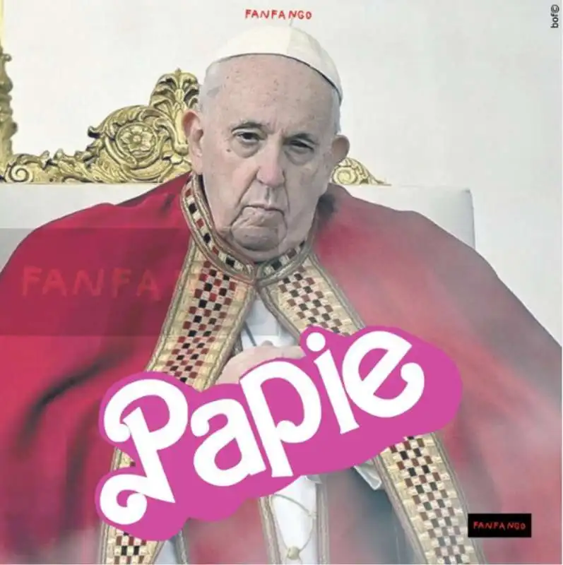  meme su papa francesco e la frociaggine  1