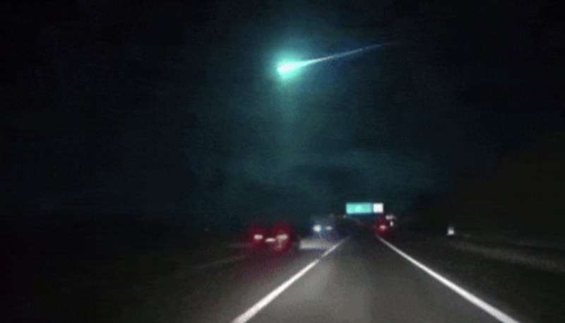 meteorite illumina il cielo in portogallo - 2