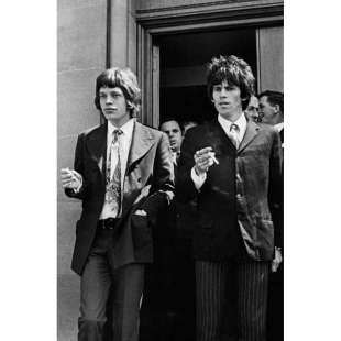 mick jagger keith richards processo per droga