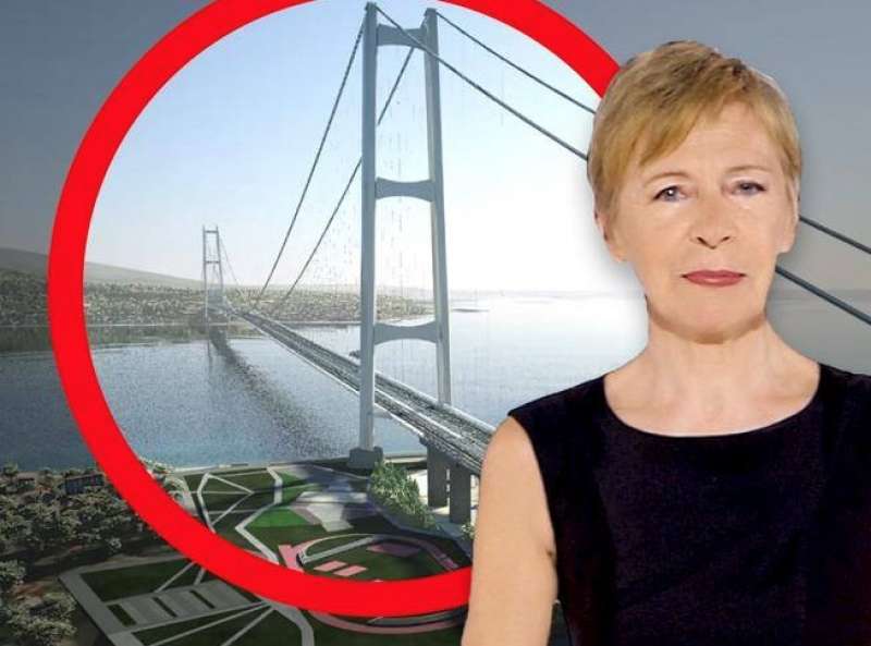 MILENA GABANELLI PONTE SULLO STRETTO DI MESSINA