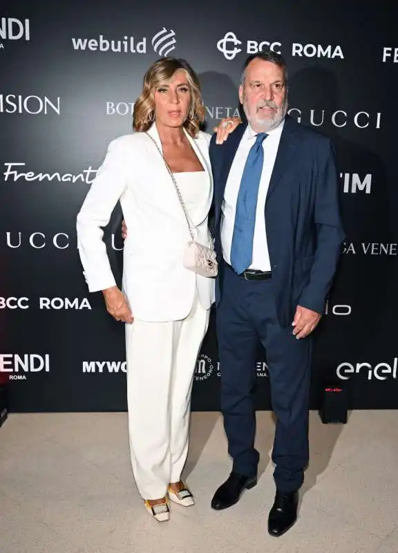 myrta merlino  e marco tardelli  foto mezzelani gmt29