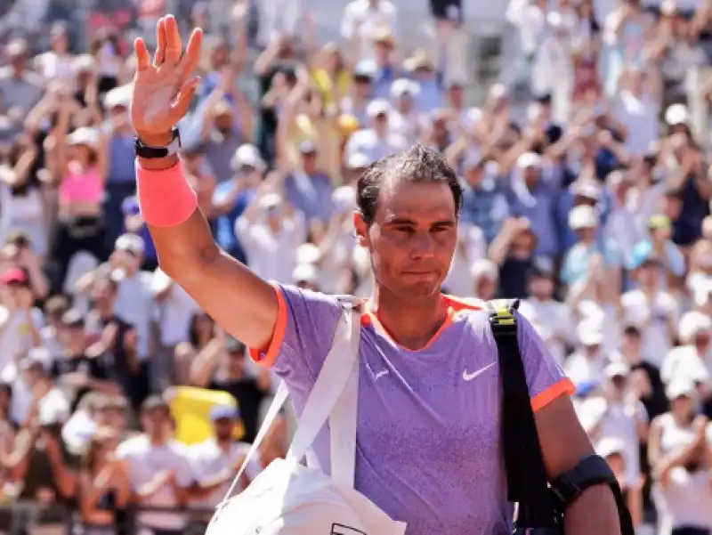 NADAL E L'OVAZIONE DEL FORO