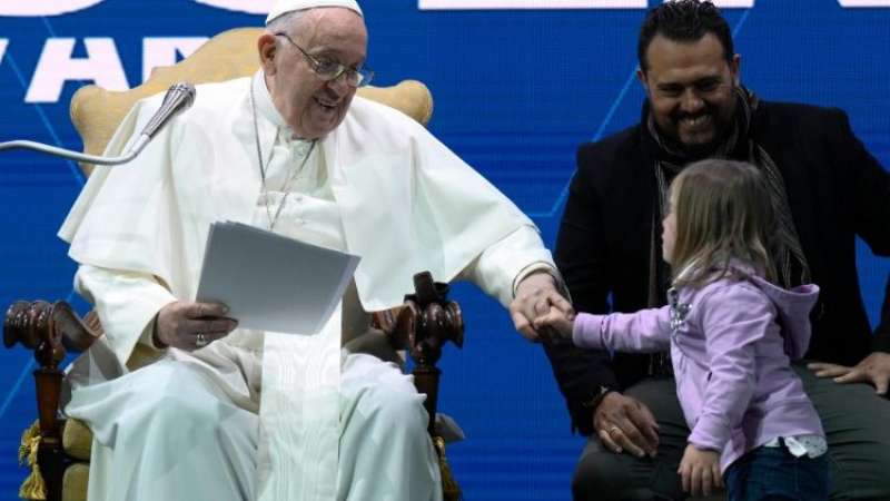 papa francesco agli stati generali della natalita 2