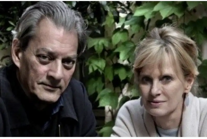 paul auster e la moglie