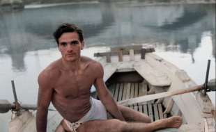 pier paolo pasolini sul tevere