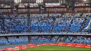 proteste allo stadio maradona dopo napoli bologna 2