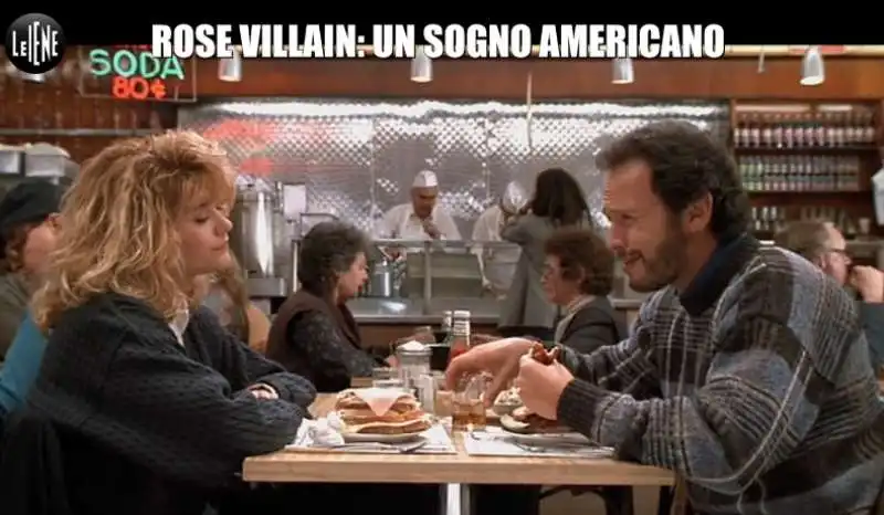 rose villain e la scena dell' orgasmo a new york per le iene  4