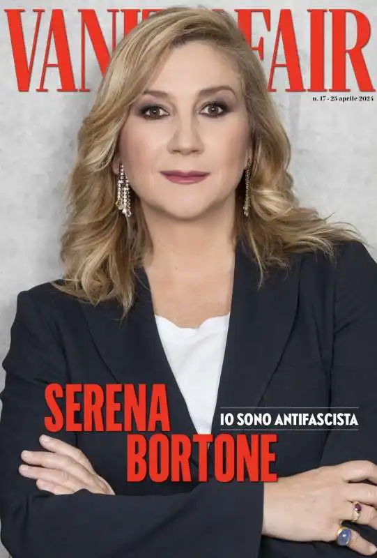 SERENA BORTONE ANTIFASCISTA - COPERTINA VANITY FAIR