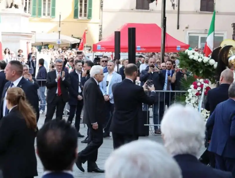 SERGIO MATTARELLA - COMMEMORAZIONE STRAGE DI PIAZZA DELLA LOGGIA - BRESCIA 