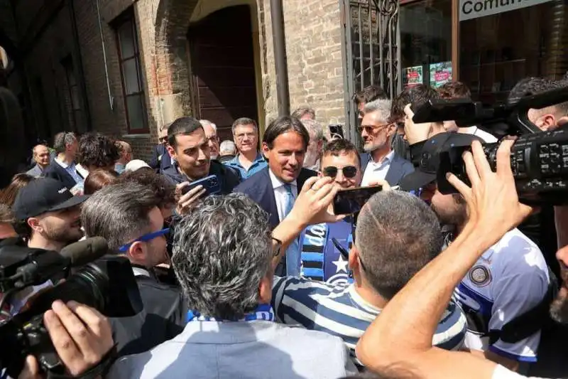 simone inzaghi a piacenza. 1