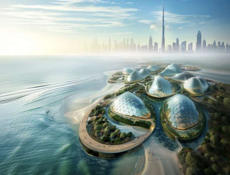 spiaggia artificiale a dubai 6