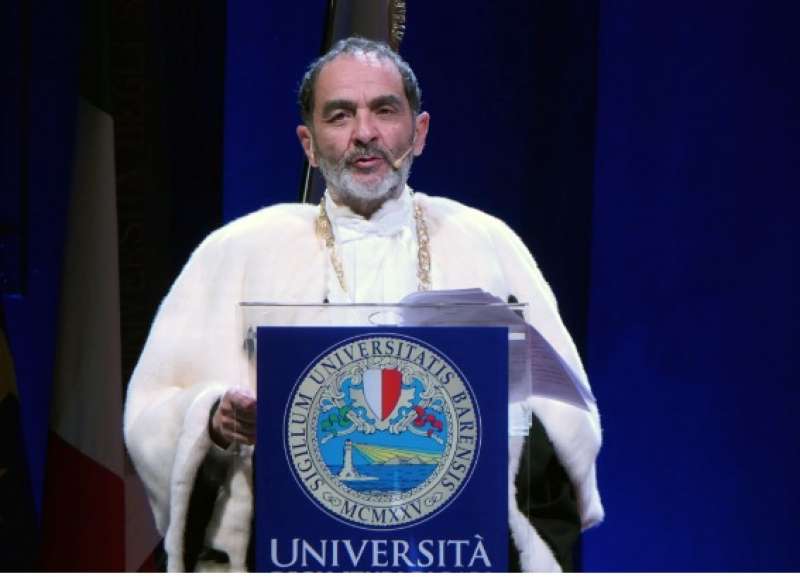 Stefano Bronzini - rettore dell universita di bari