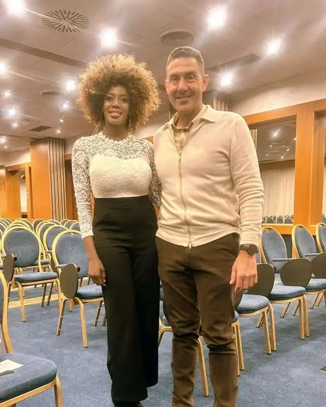 sylvie lubamba con roberto vannacci 