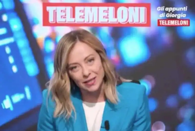 telemeloni - gli appunti di giorgia meloni