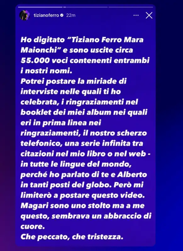 tiziano ferro risponde a mara maionchi - 1