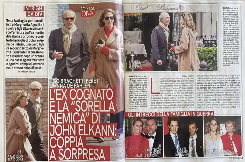 ugo brachetti peretti e anna de pahlen   foto diva e donna        