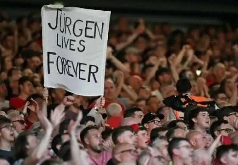 ultima partita di jurgen klopp ad anfield  1