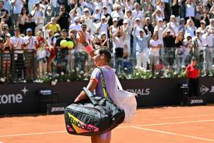 ultima partita in carriera per nadal a roma foto gmt442