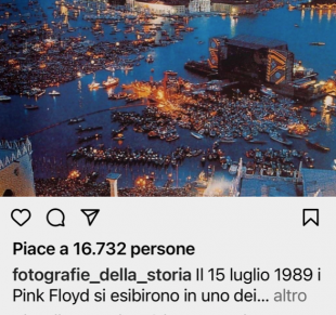 venezia concerto pink floyd