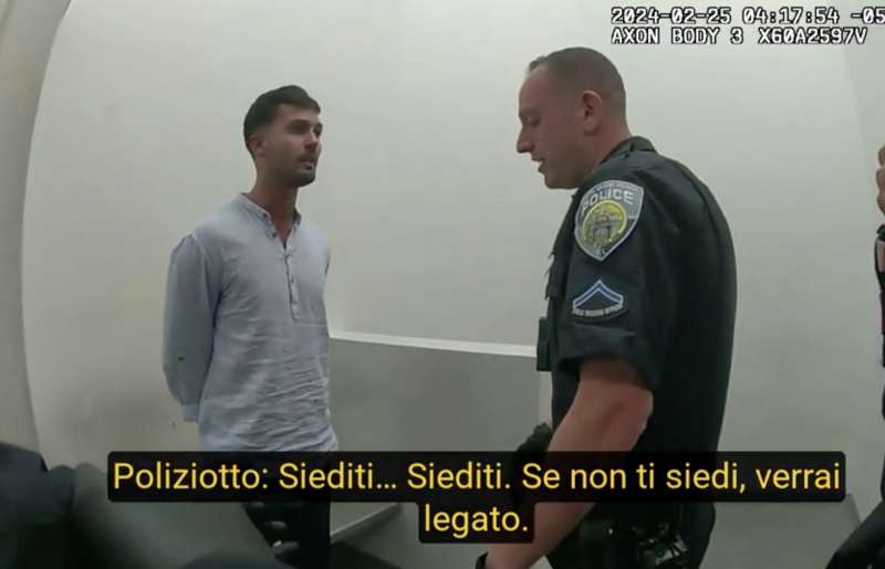 video dell'arresto di matteo falcinelli. 5