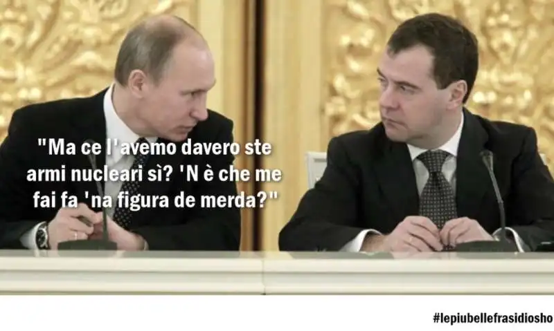 VLADIMIR PUTIN - DMITRI MEDVEDEV - MEME BY OSHO