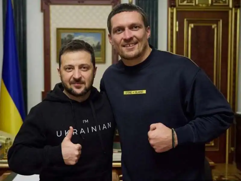 volodymyr zelensky oleksandr usyk