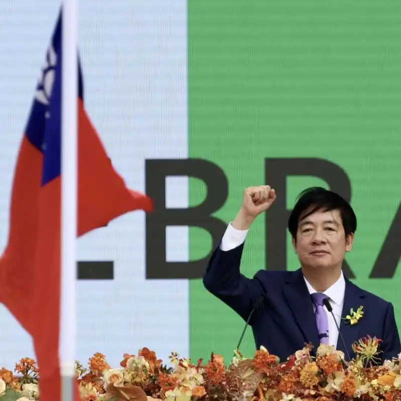 WILLIAM LAI GIURA COME PRESIDENTE DI TAIWAN