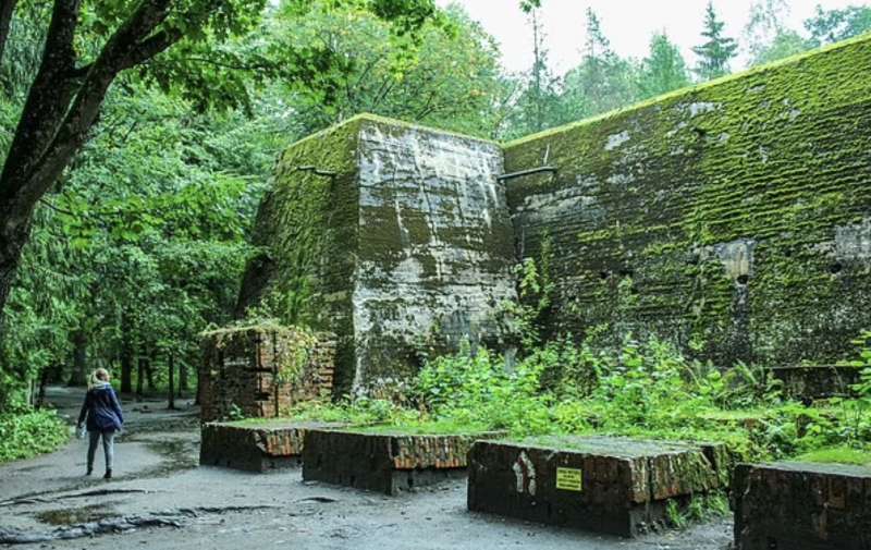 wolfsschanze bunker di hitler in polonia