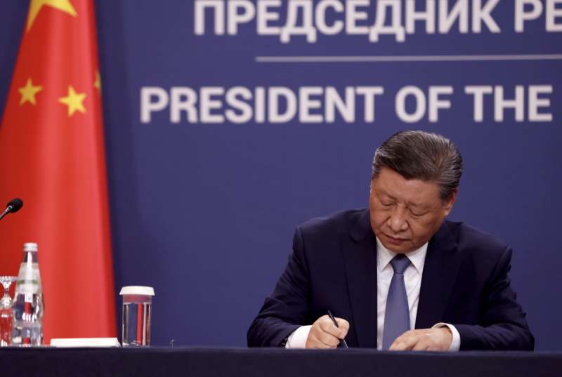 xi jinping in serbia