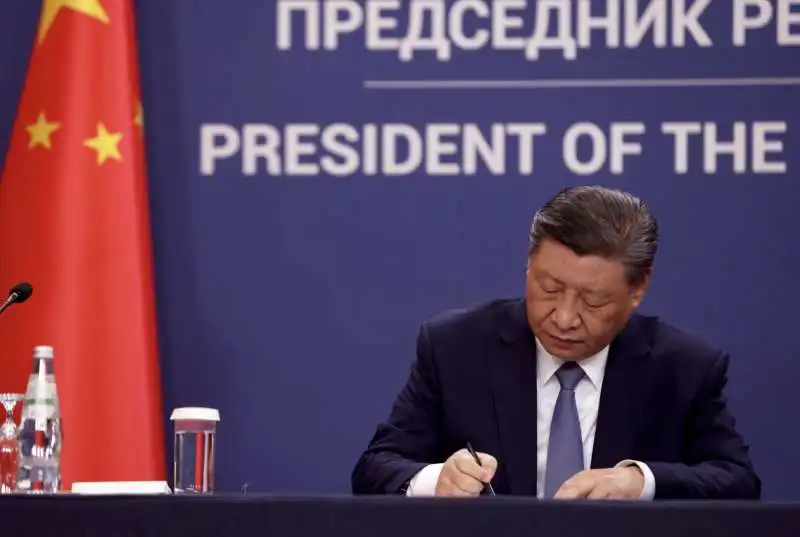 xi jinping in serbia