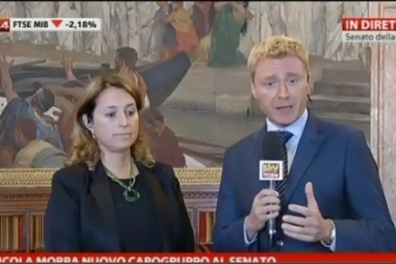 ADELE GAMBARO INTERVISTATA DA SKYTG 