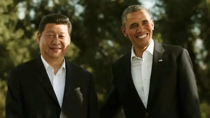 Barack Obama e Xi Jinping si incontrano a Sunnylands