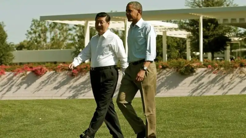 Barack Obama e Xi Jinping si incontrano a Sunnylands