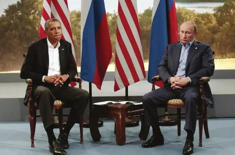 BARACK OBAMA E VLADIMIR PUTIN